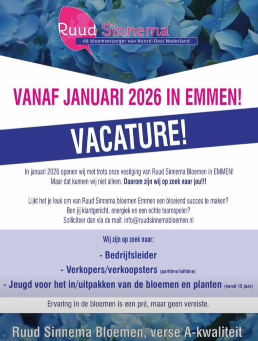 Ruud Sinnema Bloemen Emmen